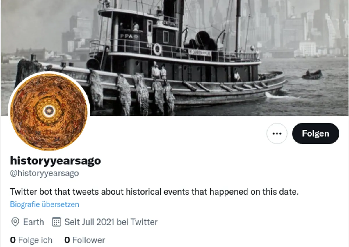 Twitter History Bot
